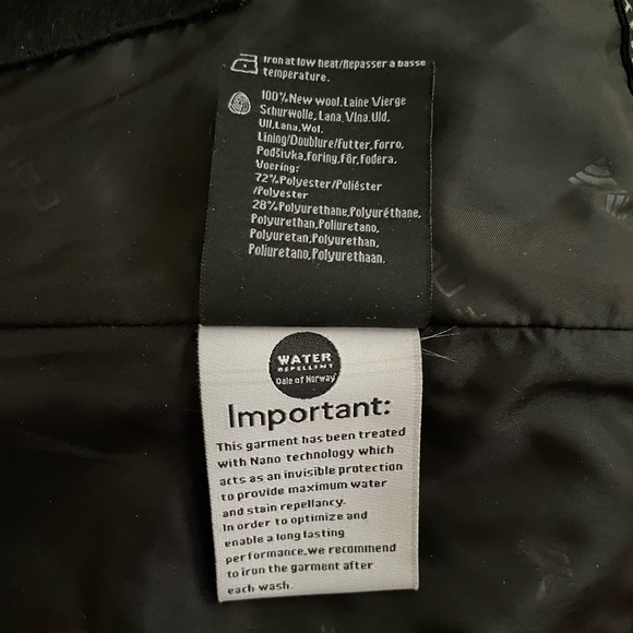 Dale of Norway Wool Knitshell Jacket with Rabbit Fur - Picture 6 of 8